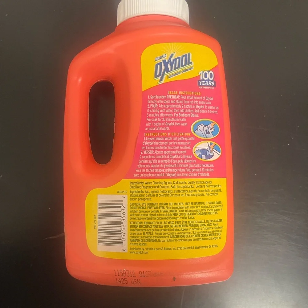 Lot of 5–Oxydol Classic Detergent, 32oz, Tropical Blossom Scent - - Picture 4 of 4